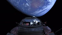 falcon heavy demo mission front earth